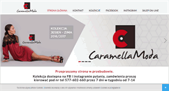 Desktop Screenshot of caramellamoda.com