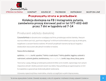 Tablet Screenshot of caramellamoda.com